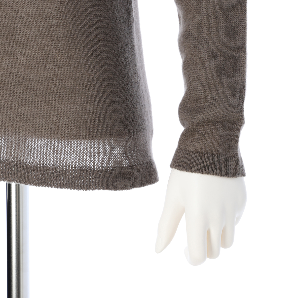 【GAUGE】カシミヤシルク　ハイネックプルオーバー