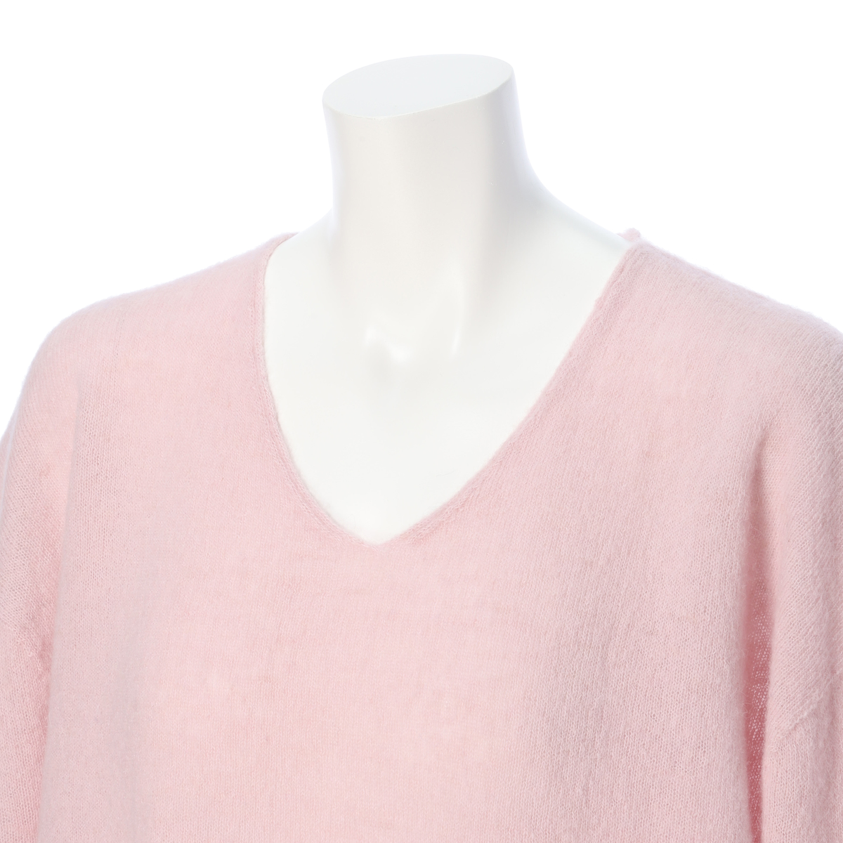 【GAUGE】ベビーアルパカ　Vネックプルオーバー