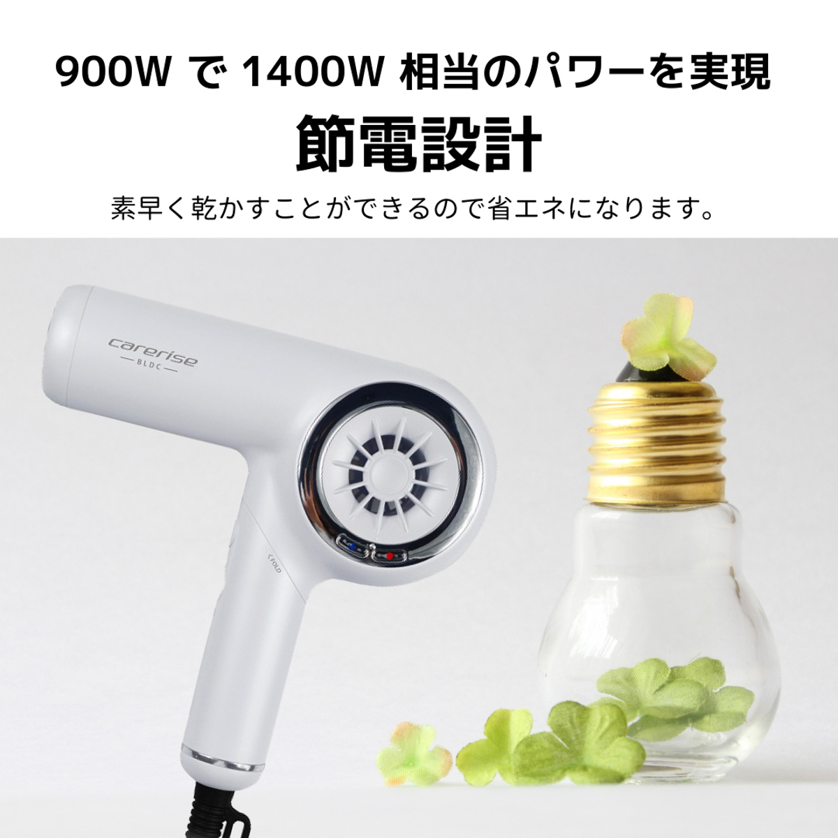 ケアライズ サロン仕様 BLDCヘアドライヤー