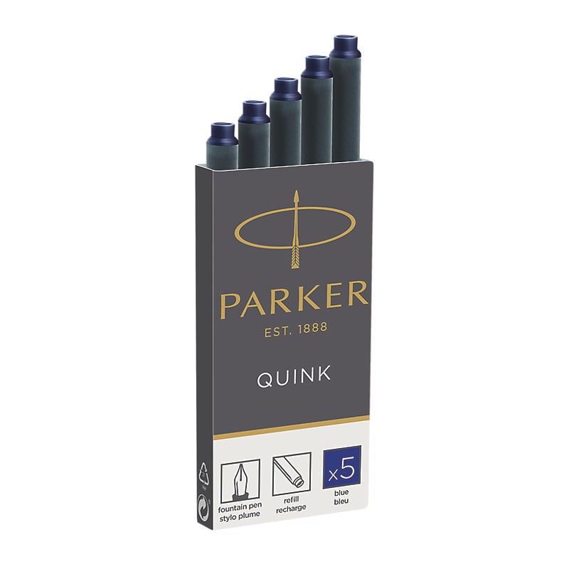 PARKER カートリッジインク 5本入りブルー 19 50384