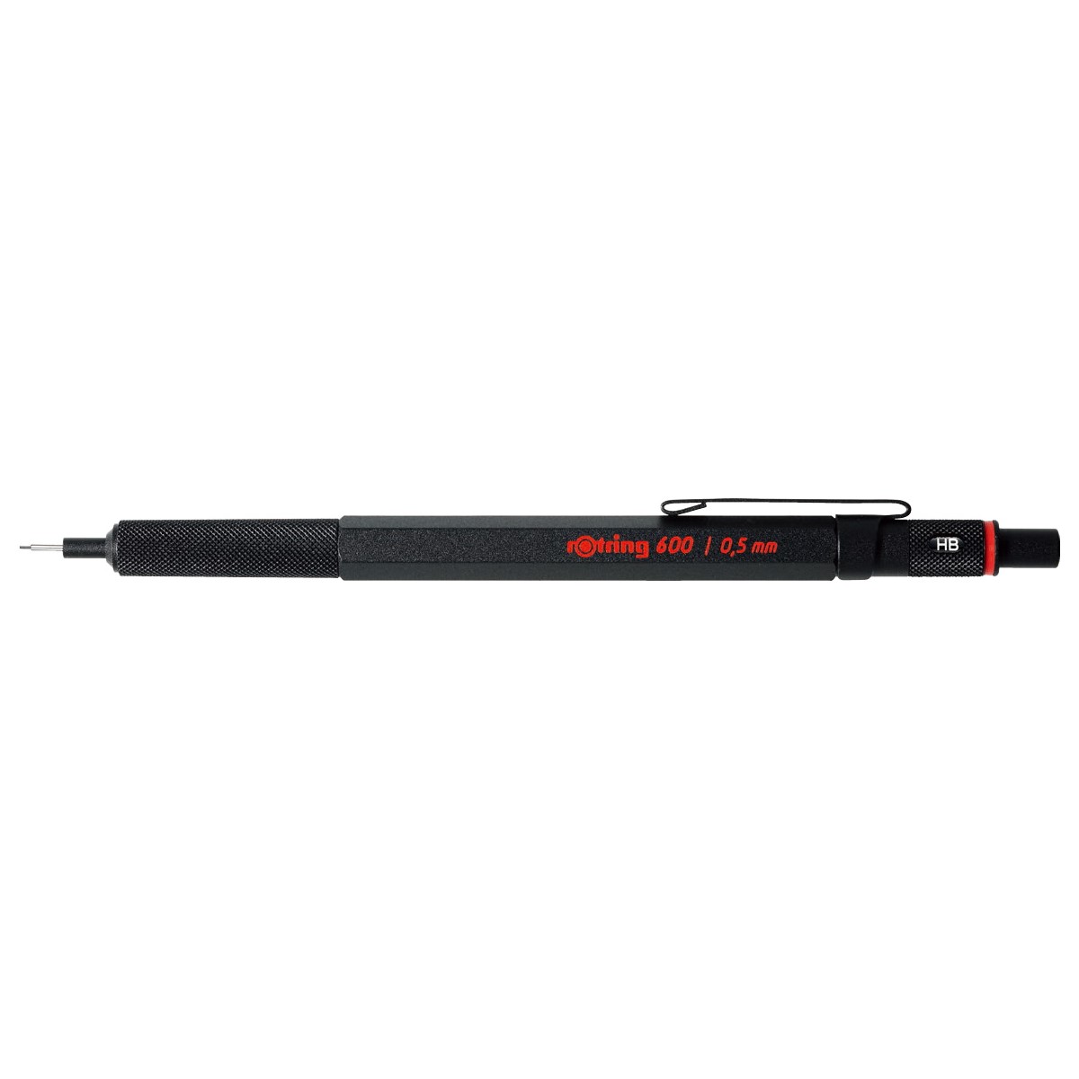 rOtring ロットリング 600 メカニカルペンシル ブラック 0.5mm 19 04443