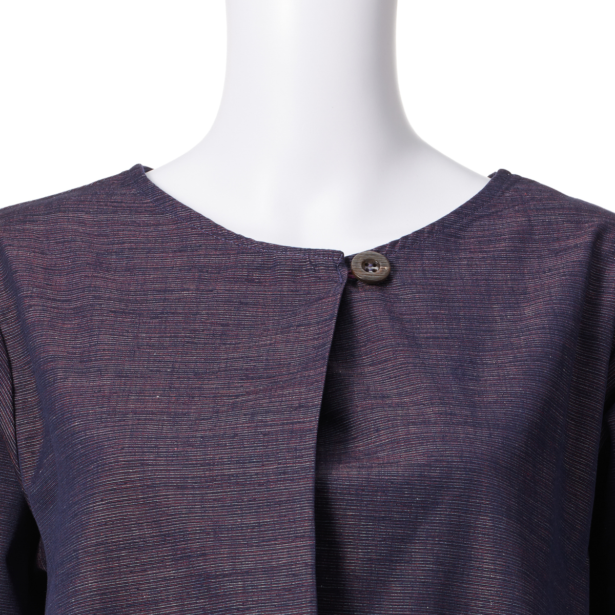 三河木綿 チュニックワンピース