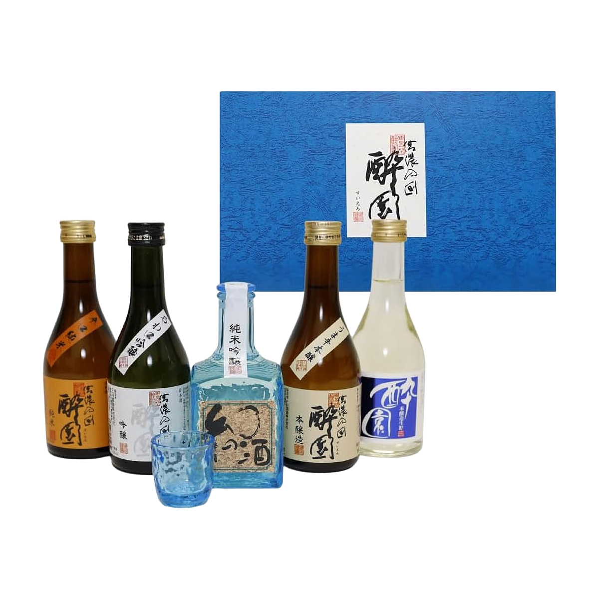 酔園　日本酒飲み比べ 5酒セット　300ml×5本【日本酒　長野県】