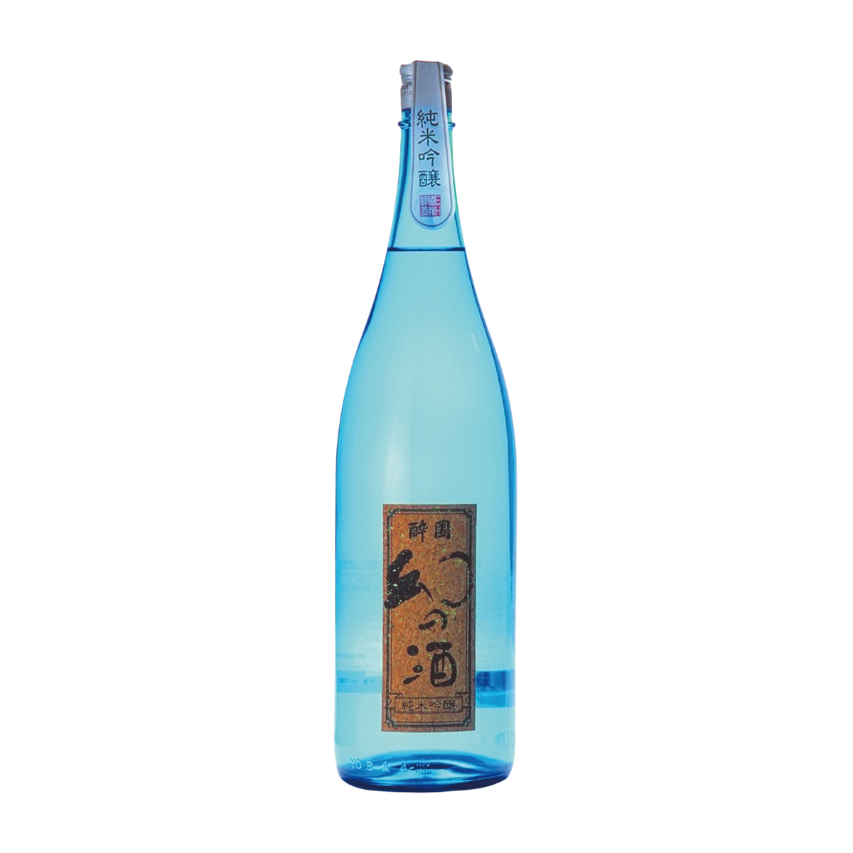 酔園　純米吟醸　幻の酒ブルー 1800ml　化粧箱入り【日本酒　長野県】