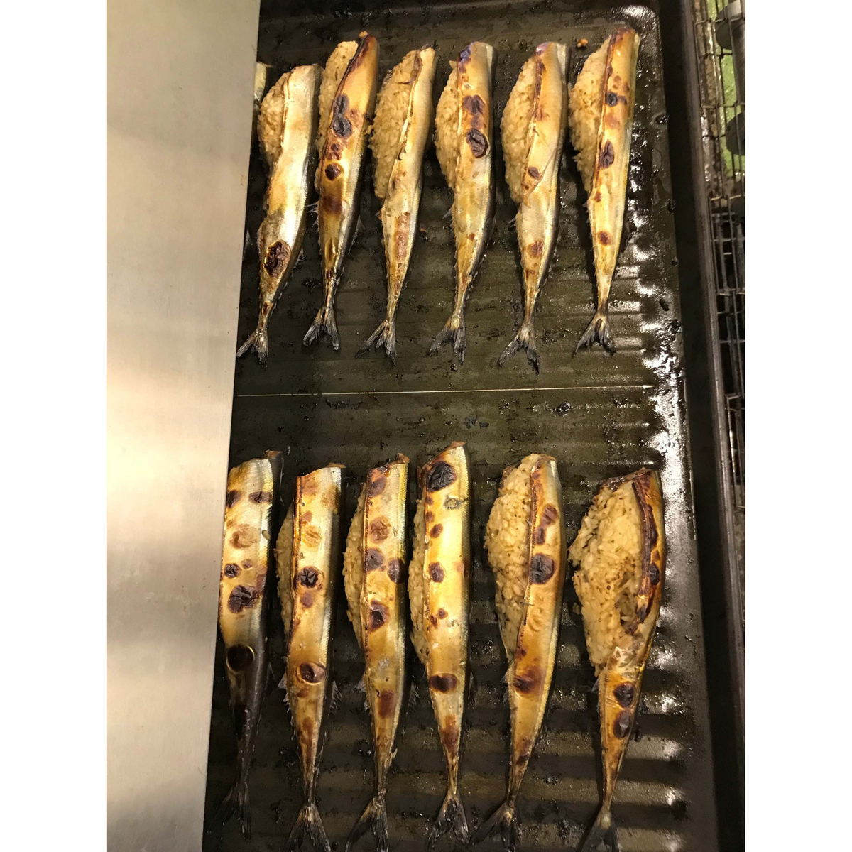 骨まで食べられる　焼きさんまめし(1尾)