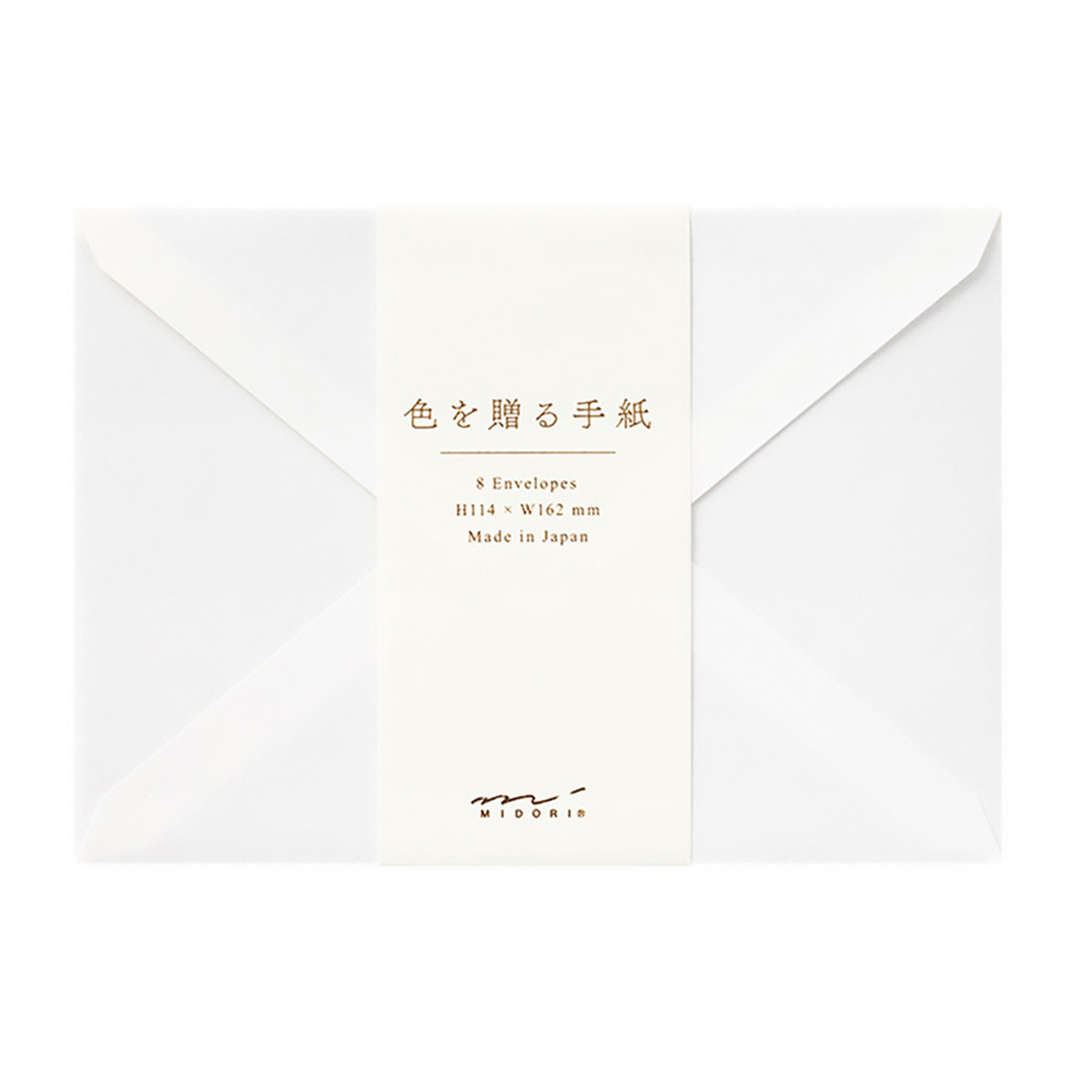 封筒＜洋２＞　色を贈る　白