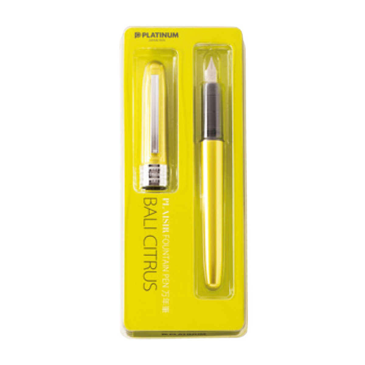 プラチナ万年筆　プレジール万年筆　バリシトラス　中字（Ｍ）Ｇパック