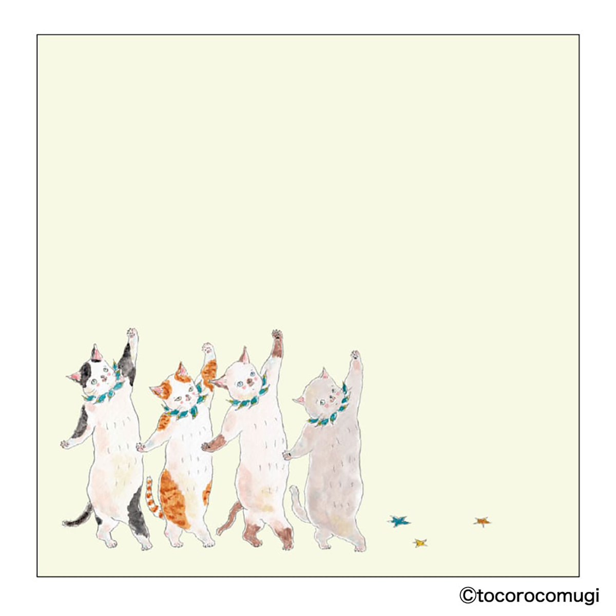 ヒサゴ　しっかり貼れるピタふせん　Ｍ（メモタイプ）／トコロコムギ　ごはん増量の舞　（２０枚入）