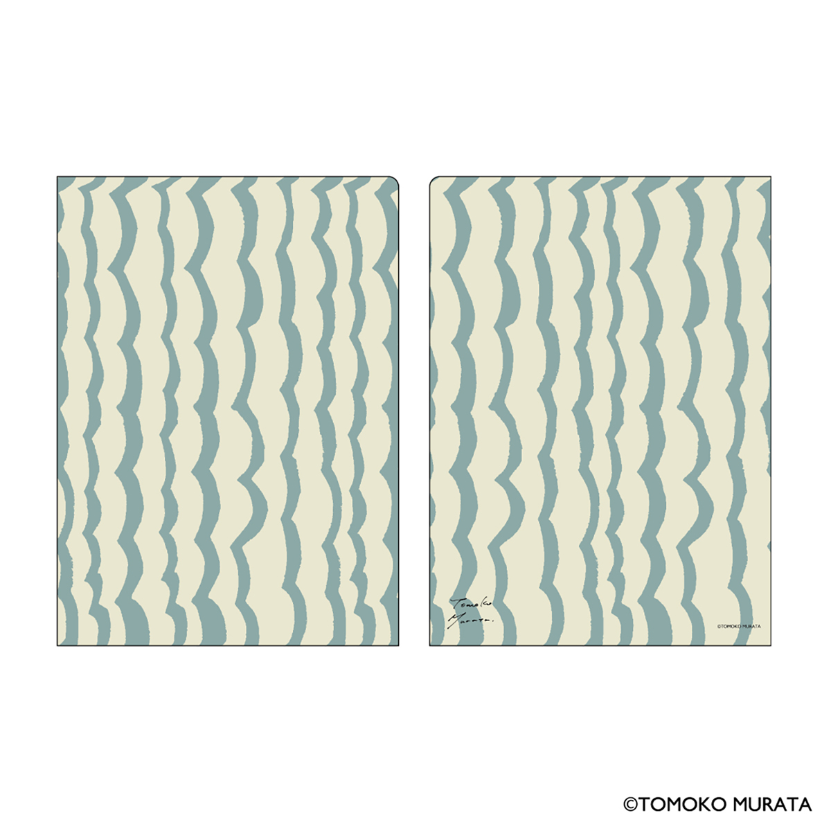 ヒサゴ　ムラタトモコ　Ａ５ダブルポケットクリアファイル　Ｒｉｐｐｌｅ（リップル）