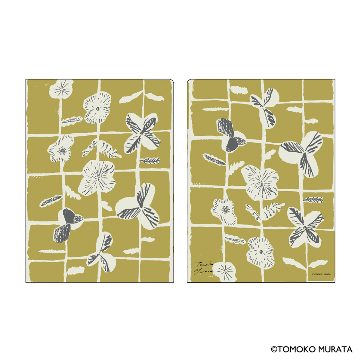 ヒサゴ　ムラタトモコ　Ａ５ダブルポケットクリアファイル　Ｓｐｒｏｕｔ（スプラウト）