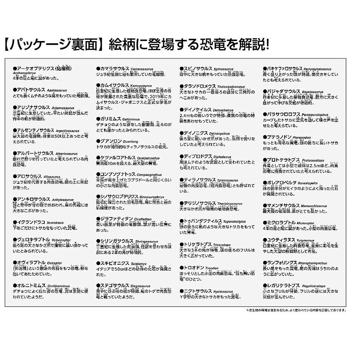 【ジグソーパズル】恐竜大集合