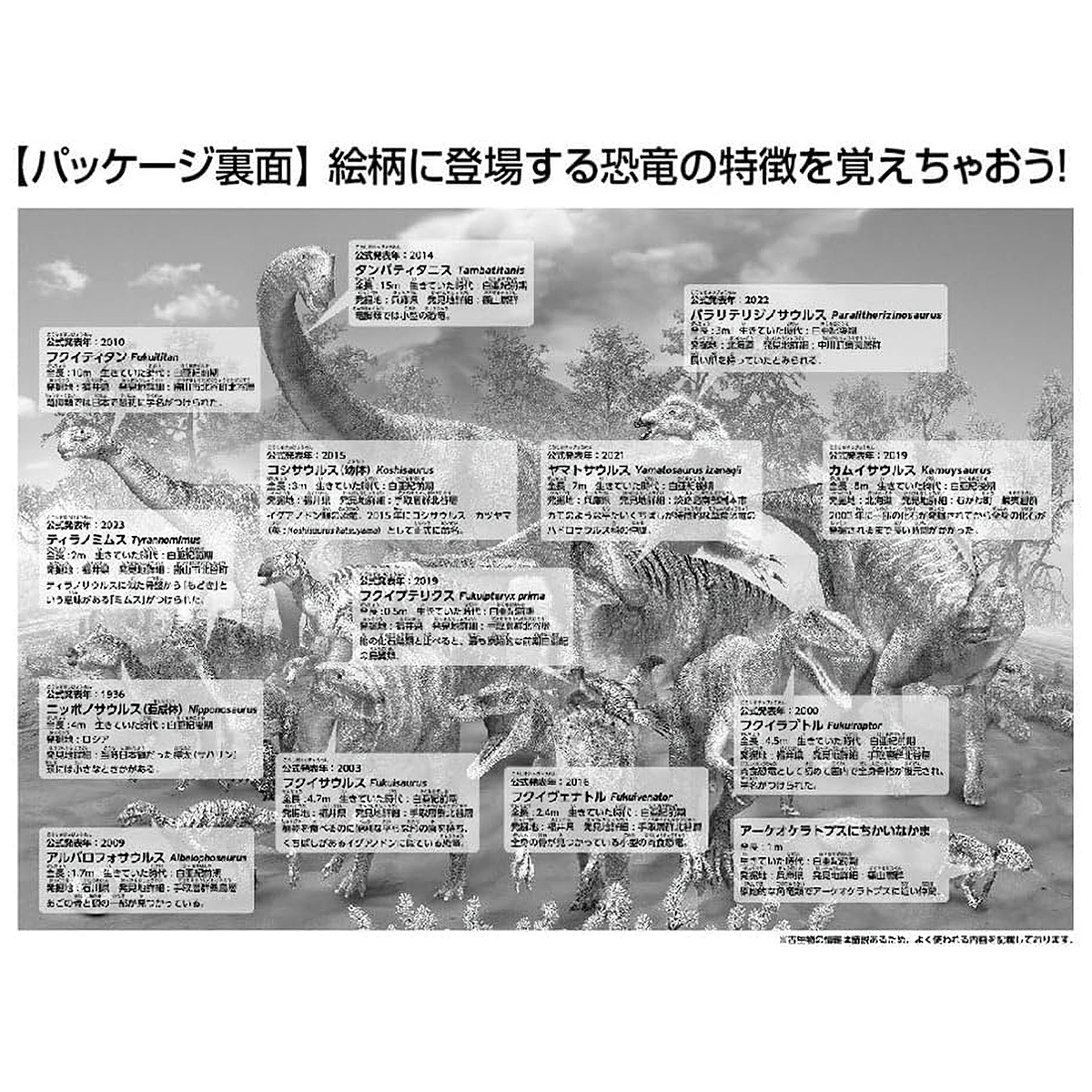 【ジグソーパズル】世界のサメ大きさ比べ