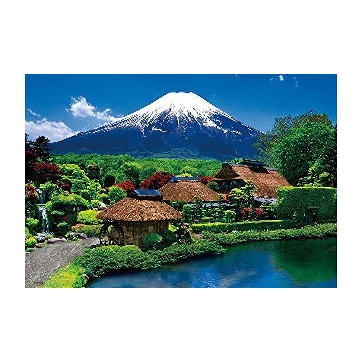 【ジグソーパズル】富士望む忍野村