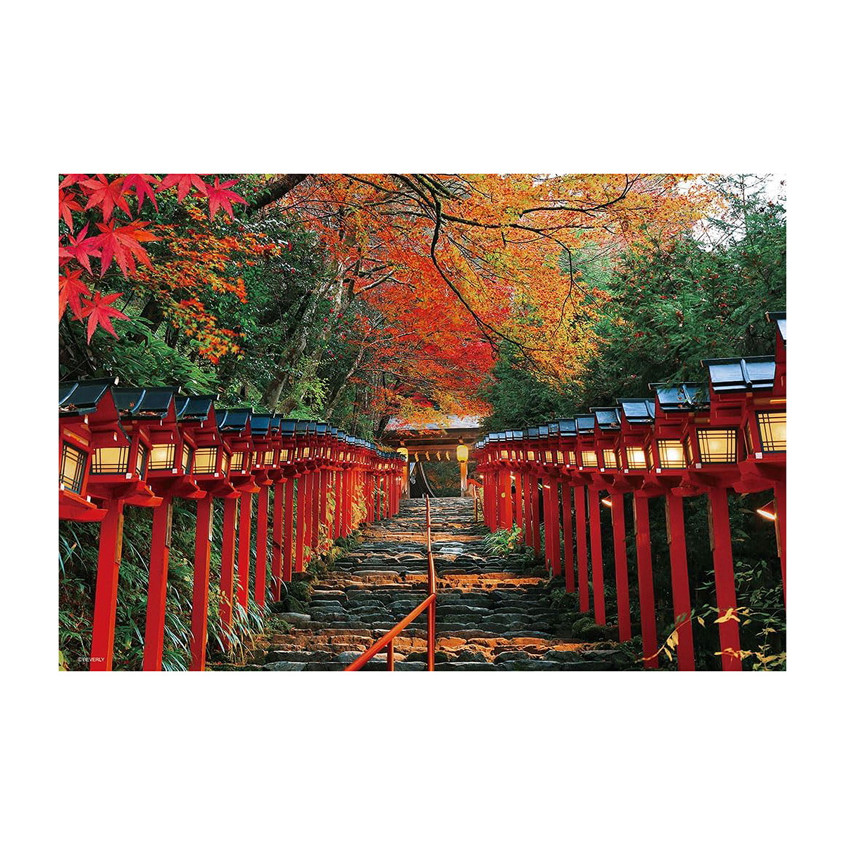 【ジグソーパズル】ビバリー　貴船神社もみじ灯篭