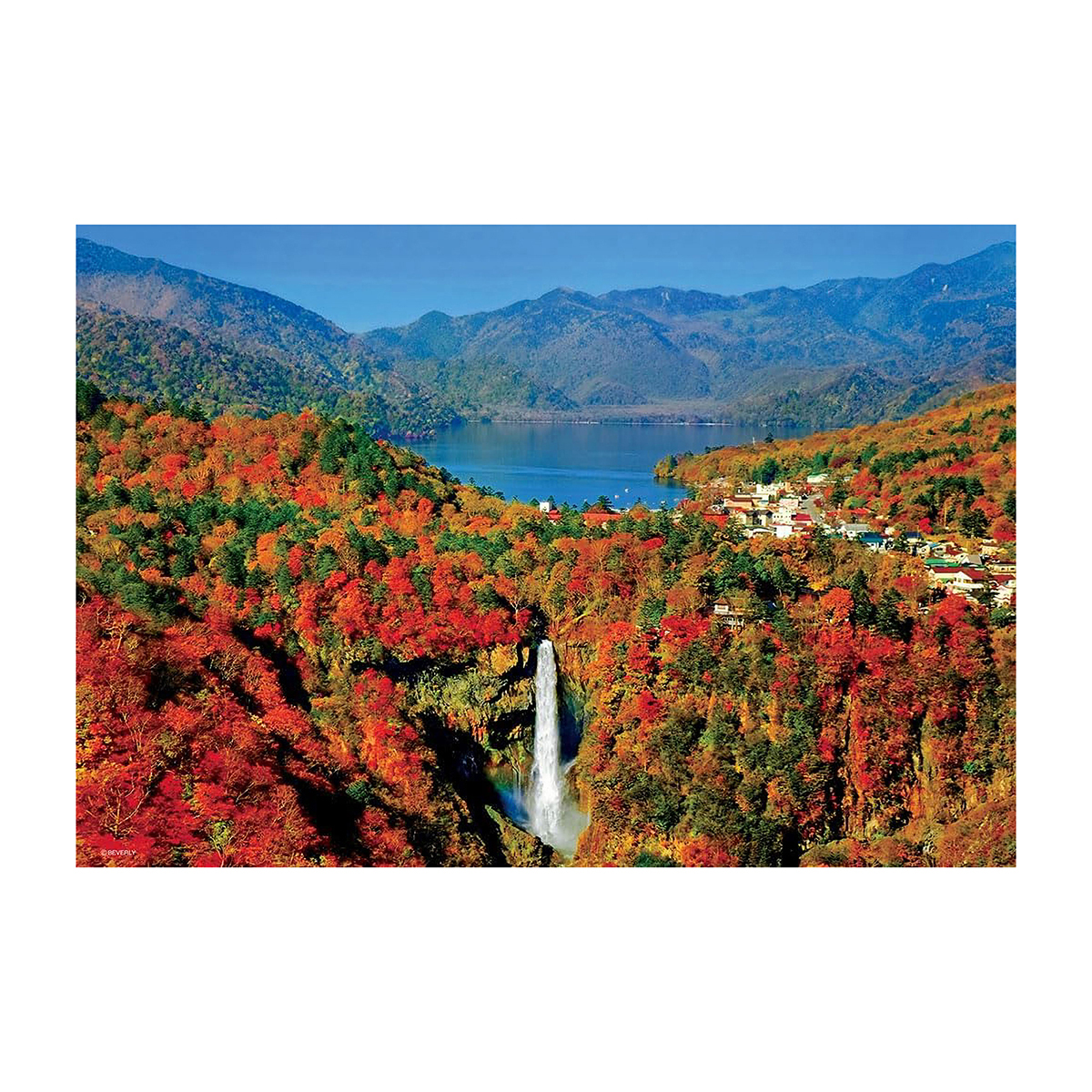 【ジグソーパズル】ビバリー　煌めく紅葉と華厳の滝