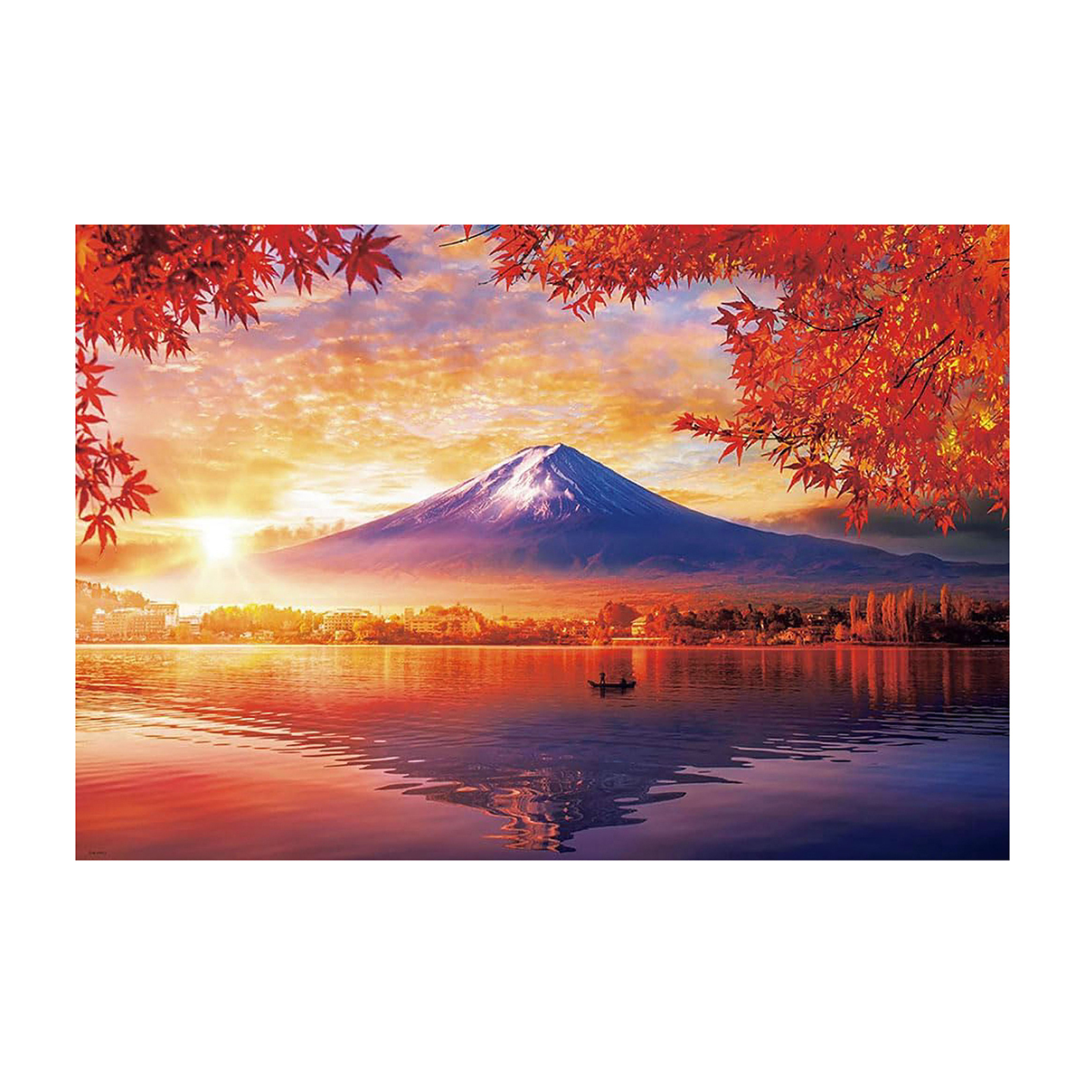 いきいきパズル 秋桜と富士山（山梨）【通販限定
