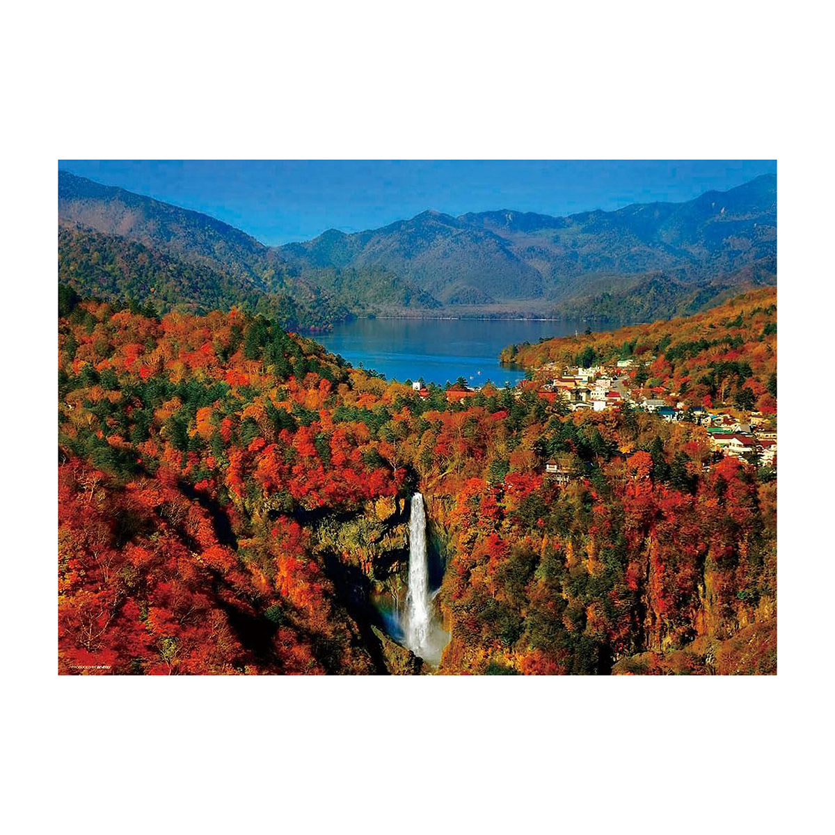 【ジグソーパズル】ビバリー　煌めく紅葉と華厳の滝