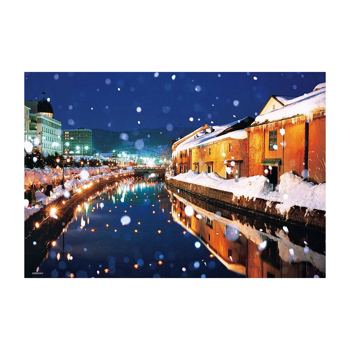 【ジグソーパズル】ビバリー　雪の小樽運河