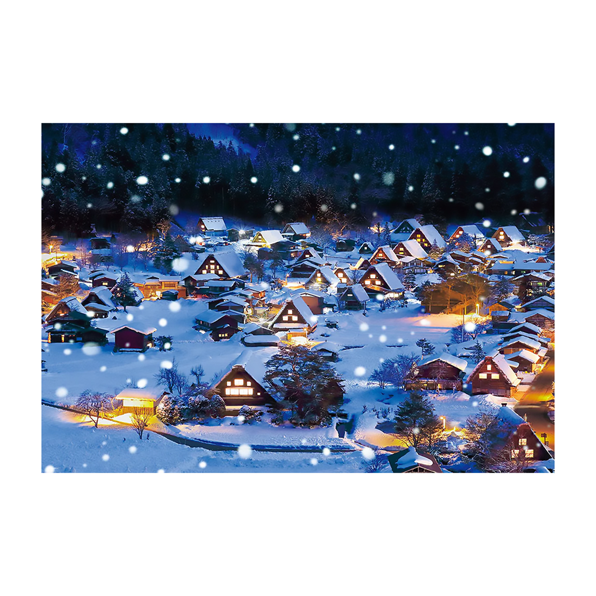 【ジグソーパズル】ビバリー　雪降る白川郷