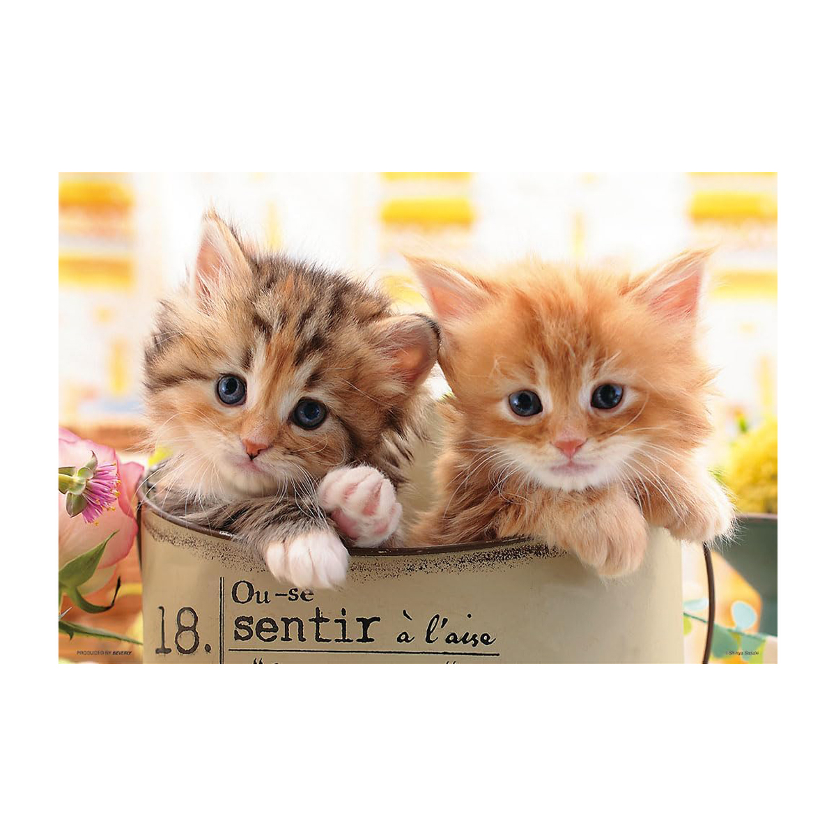 【ジグソーパズル】ビバリー　しあわせにゃんこ