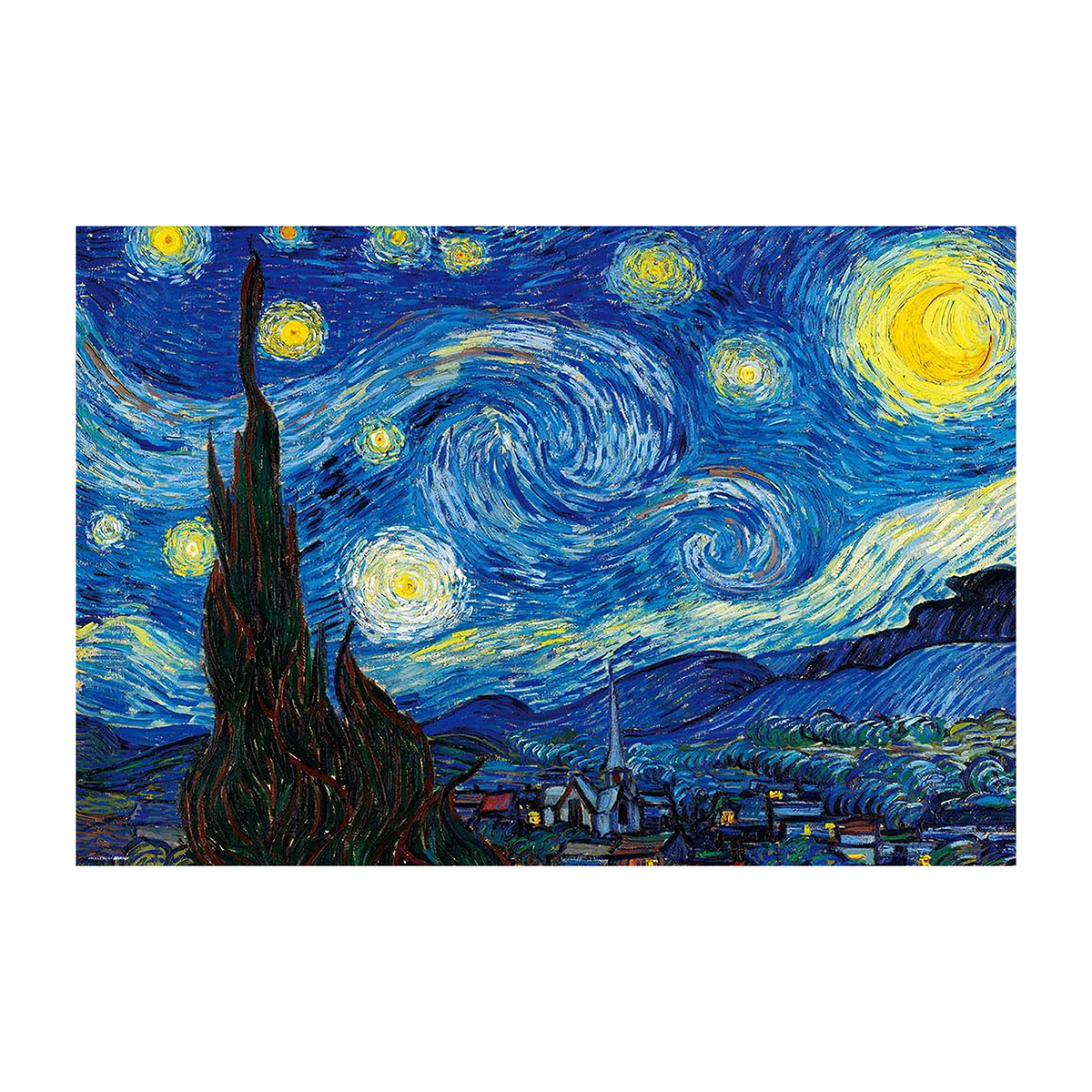 *☆星月夜☆*　プレゼント付き ジグソーパズル】星月夜 | かぜとゆきオンラインショップ
