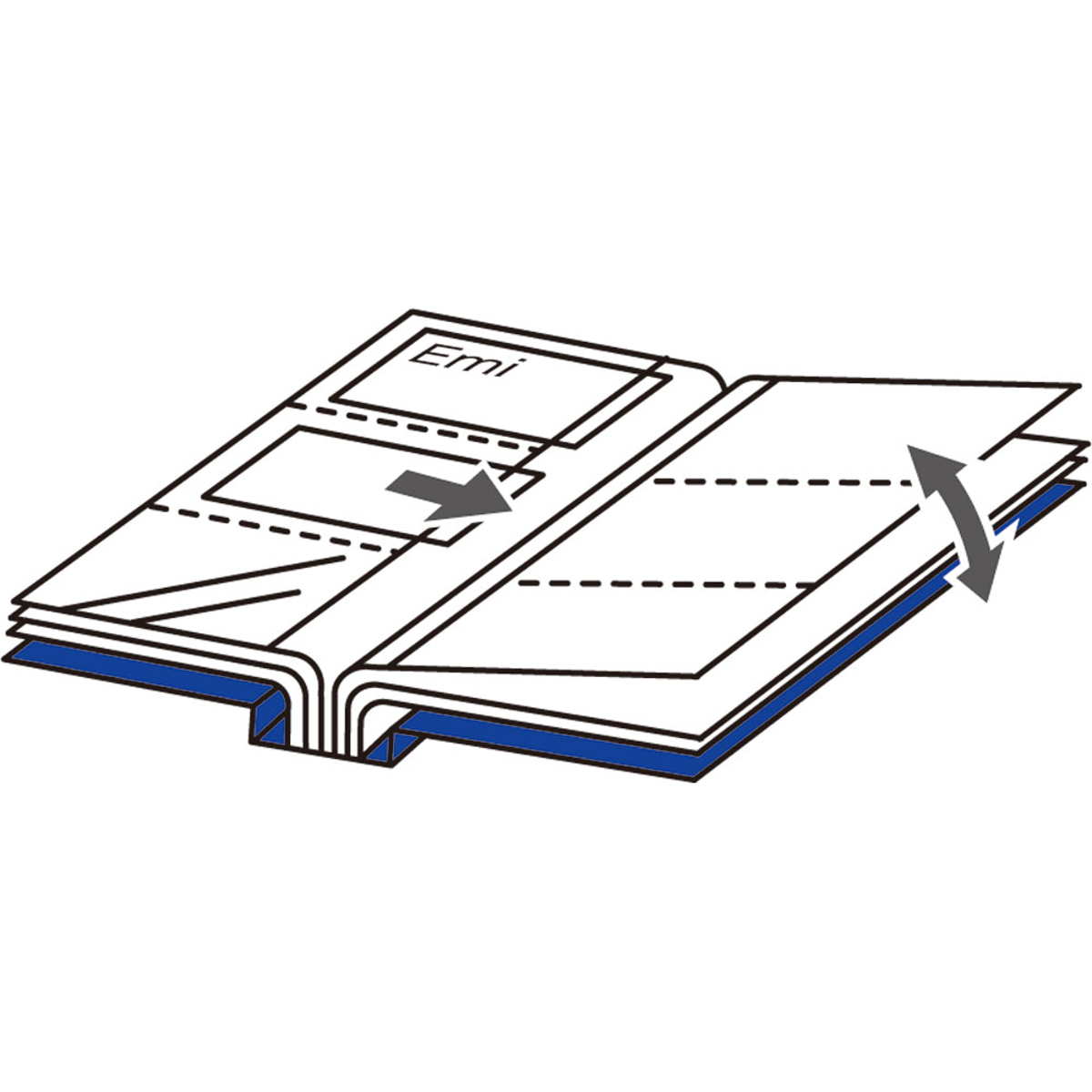 カードホルダー＜カドロック＆ＳＥＩＨＯＮ＞　黒