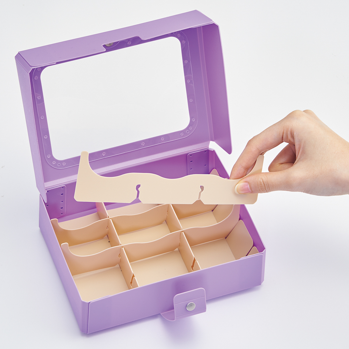 ＣＵＢＥ　ＦＩＺＺ　コレクションケース　パープル