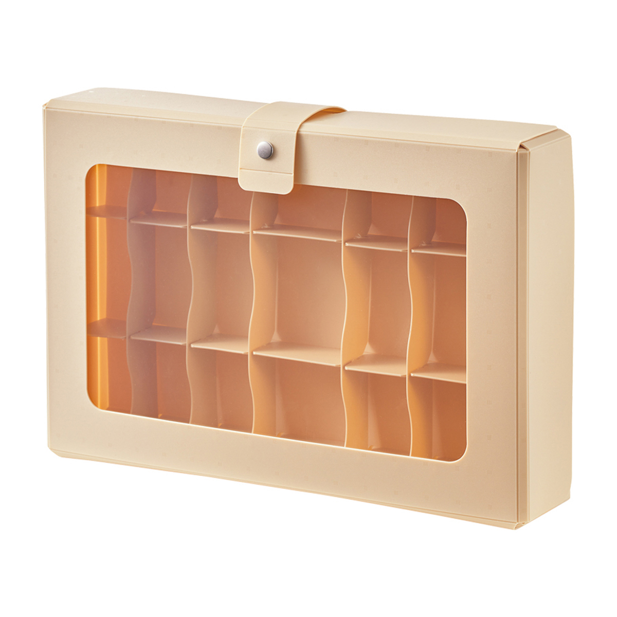 ＣＵＢＥ　ＦＩＺＺ　コレクションケース　ベージュ