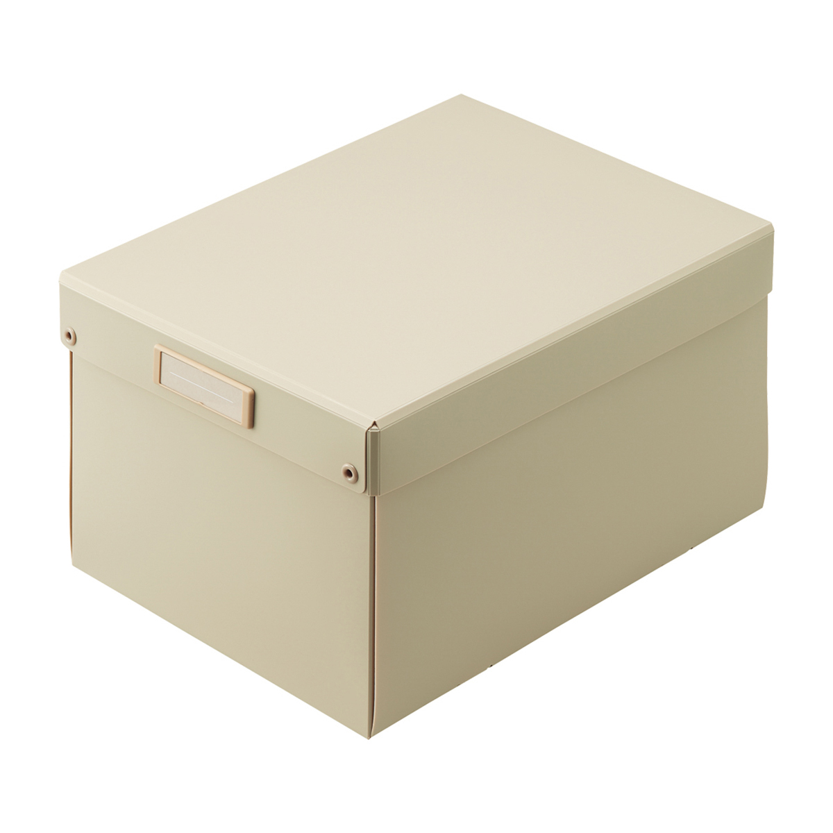 Ｒｏｏｍｙ　折りたたみボックス　深型　ベージュ