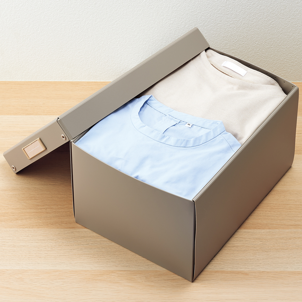 Ｒｏｏｍｙ　折りたたみボックス　深型　ブラック