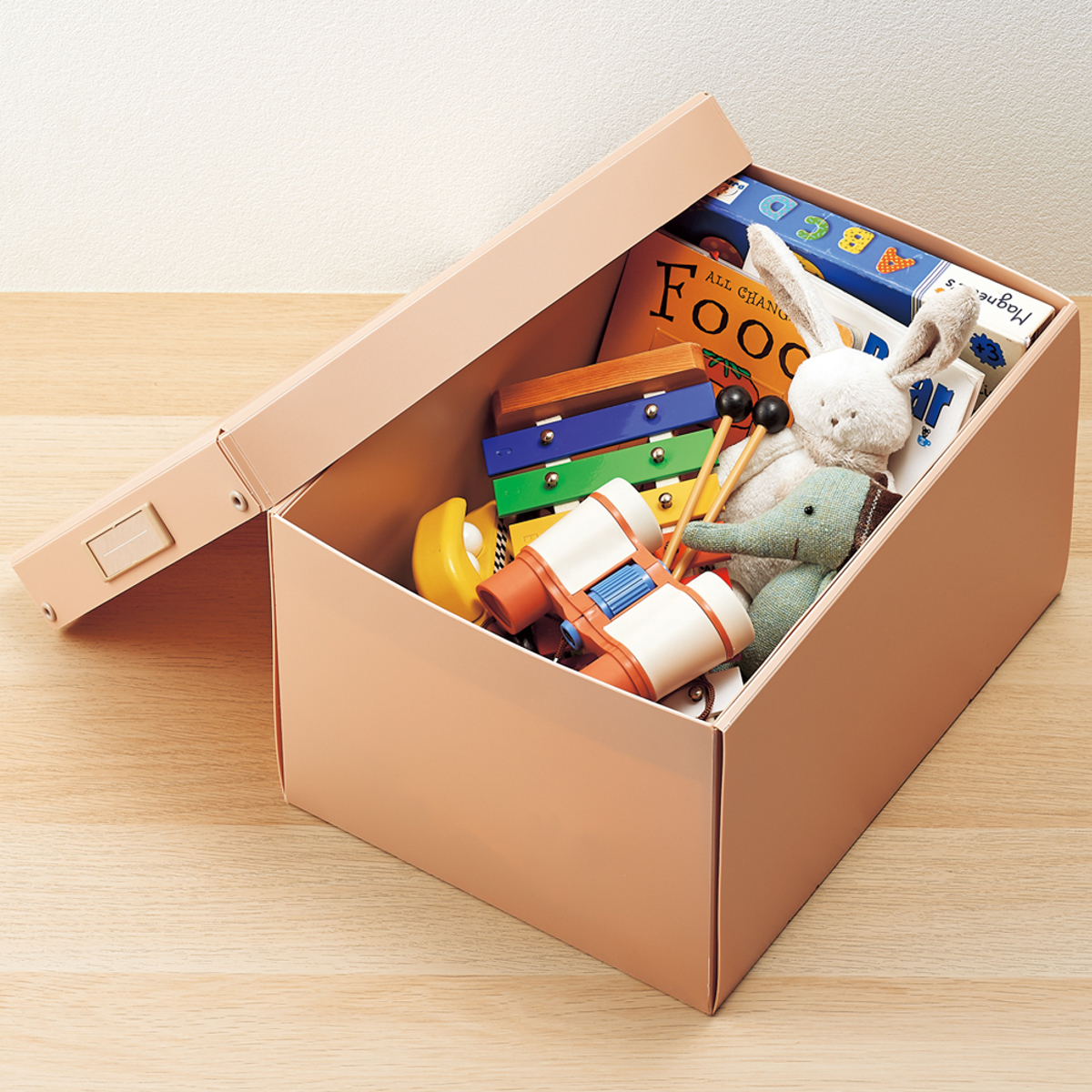 Ｒｏｏｍｙ　折りたたみボックス　深型　ブラック