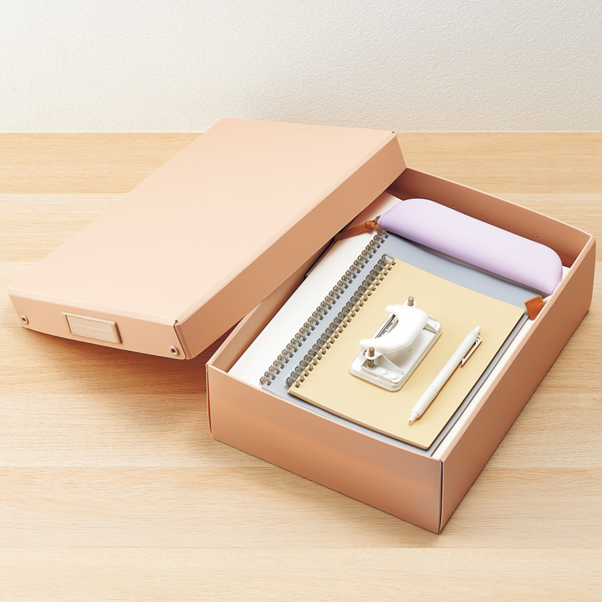 Ｒｏｏｍｙ　折りたたみボックス　浅型　ベージュ