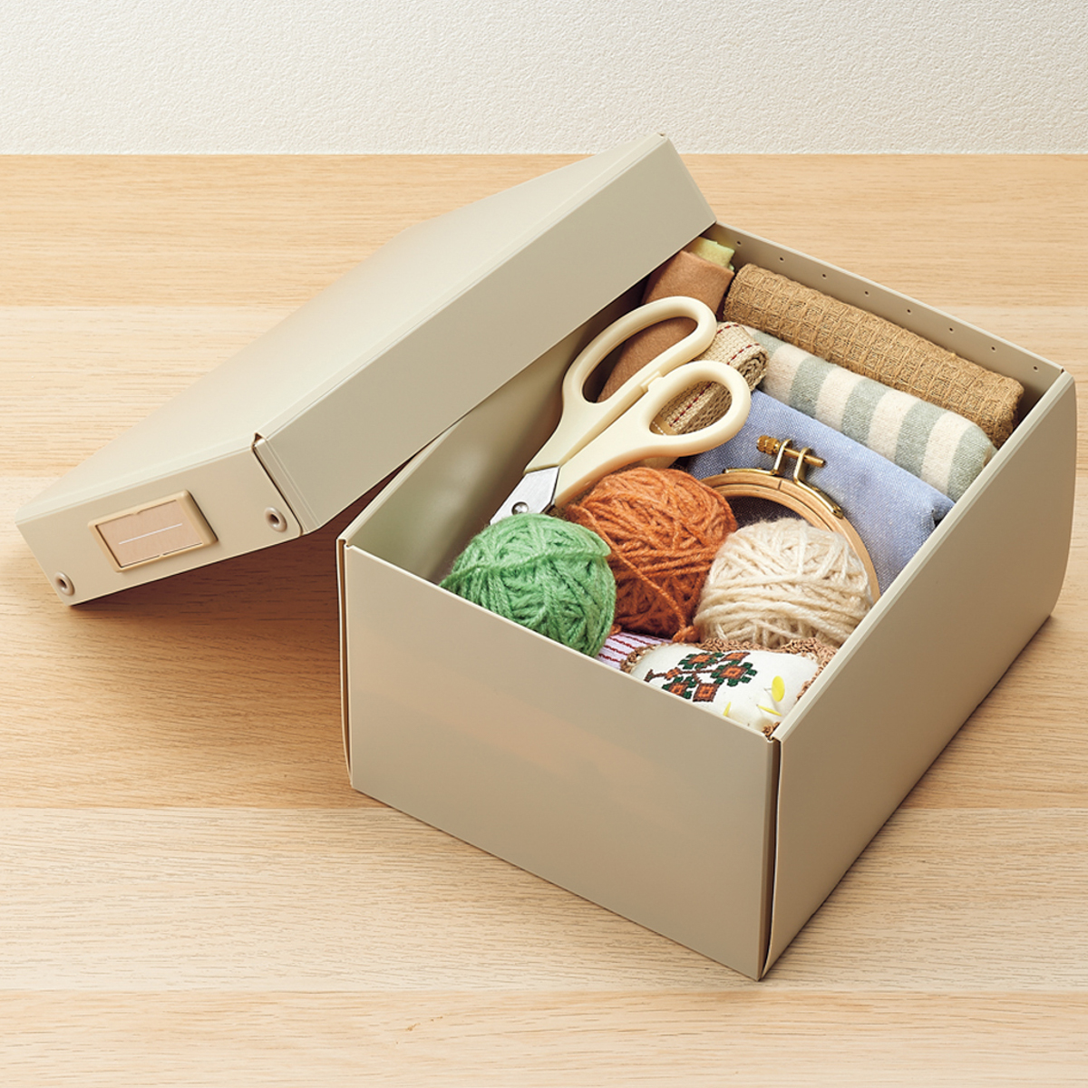 Ｒｏｏｍｙ　折りたたみボックス　ベージュ