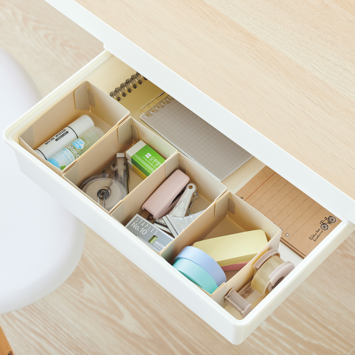 Ｒｏｏｍｙ　仕切りケース　ピンク