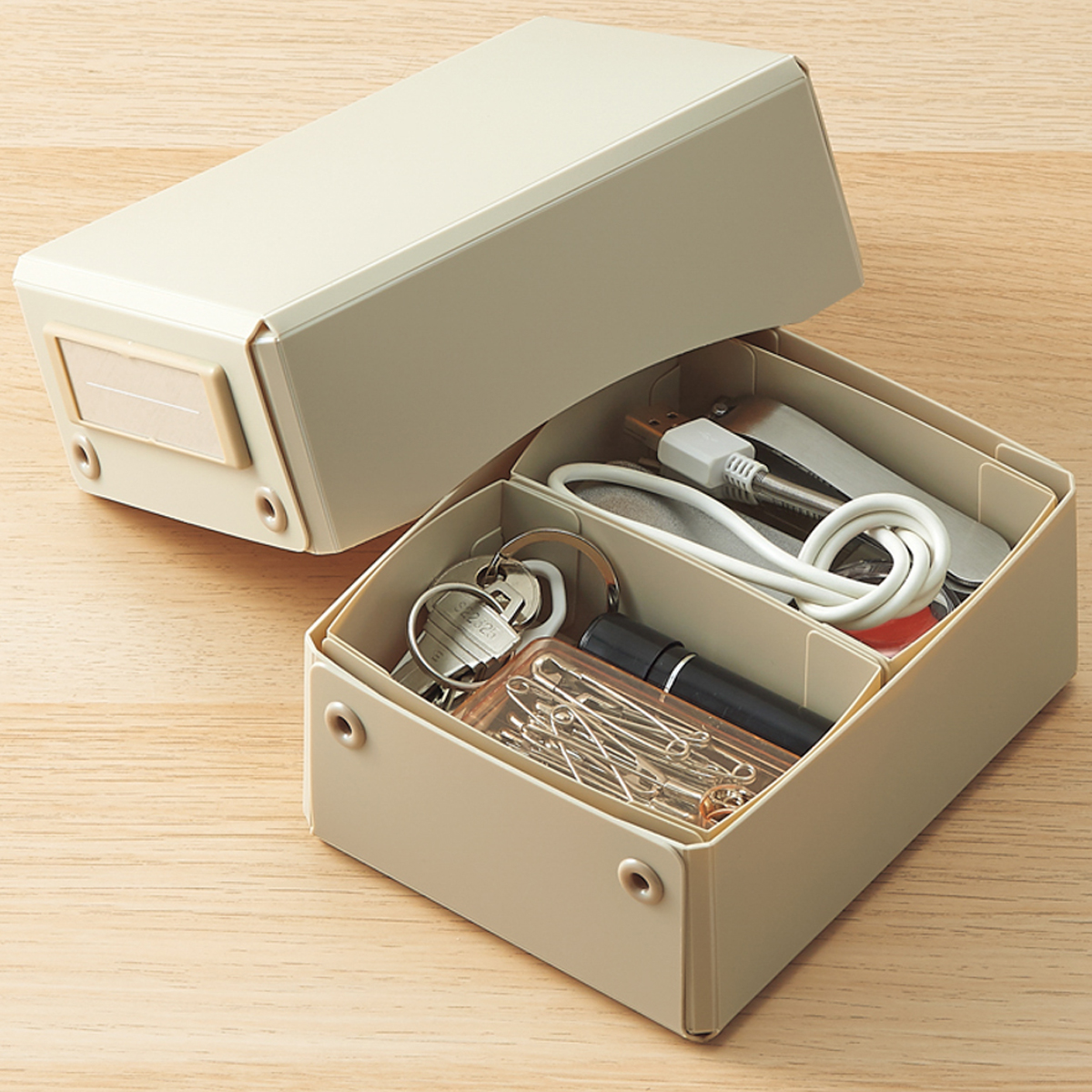 Ｒｏｏｍｙ　仕切りケース　ブラック