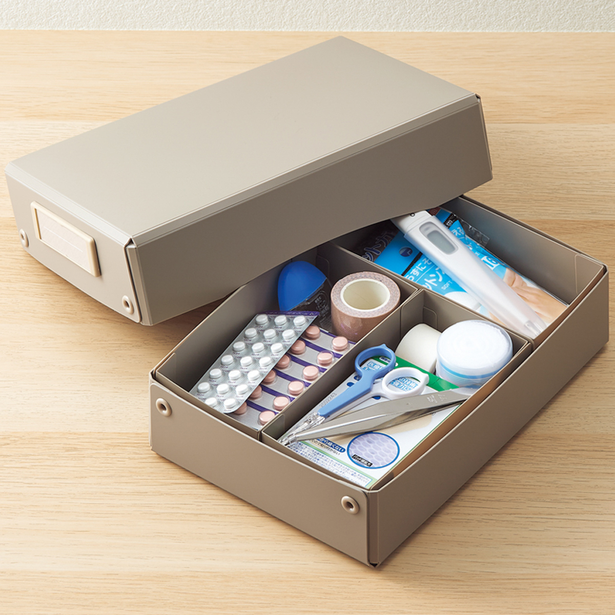 Ｒｏｏｍｙ　仕切りケース　ピンク