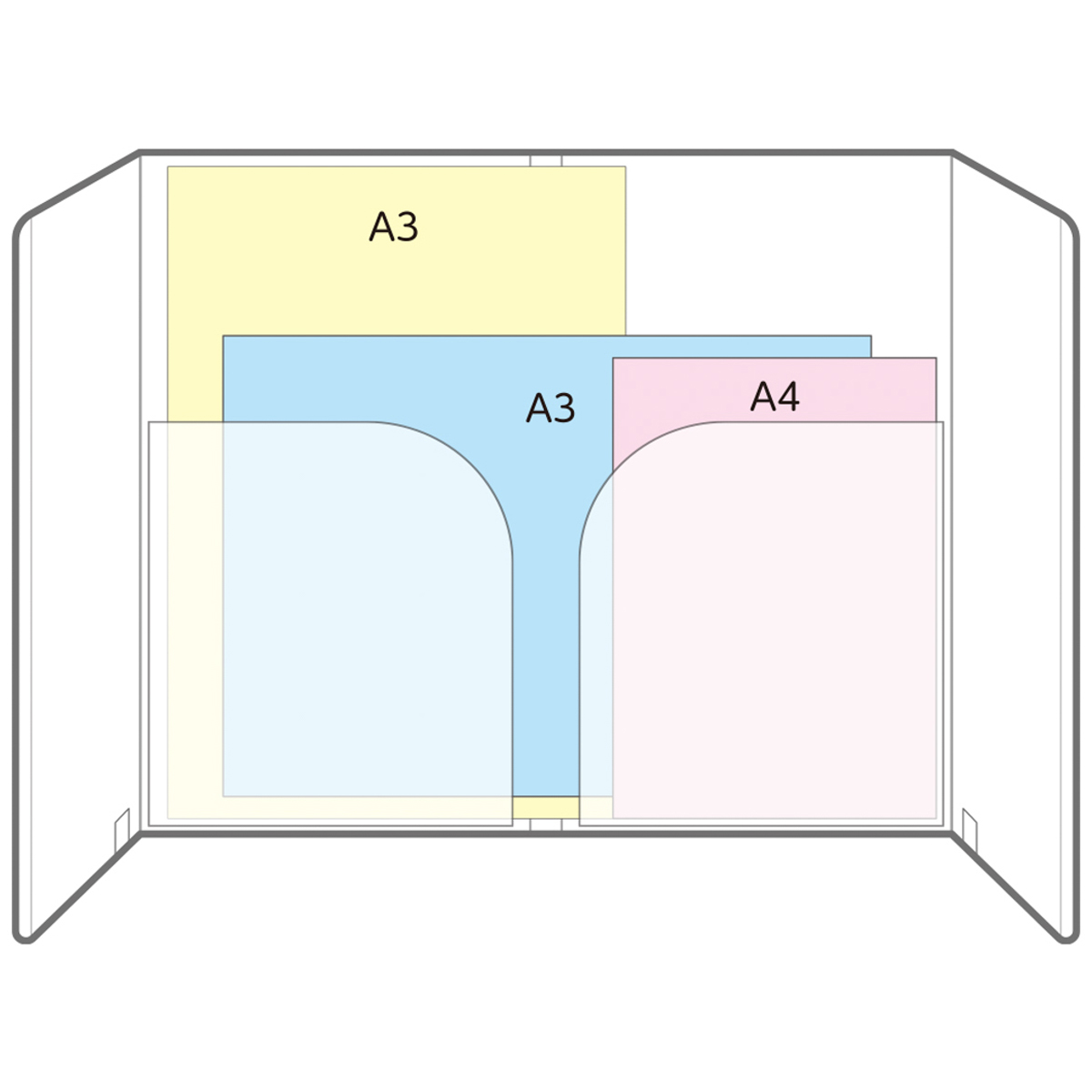 折りたたみパーソナルブース