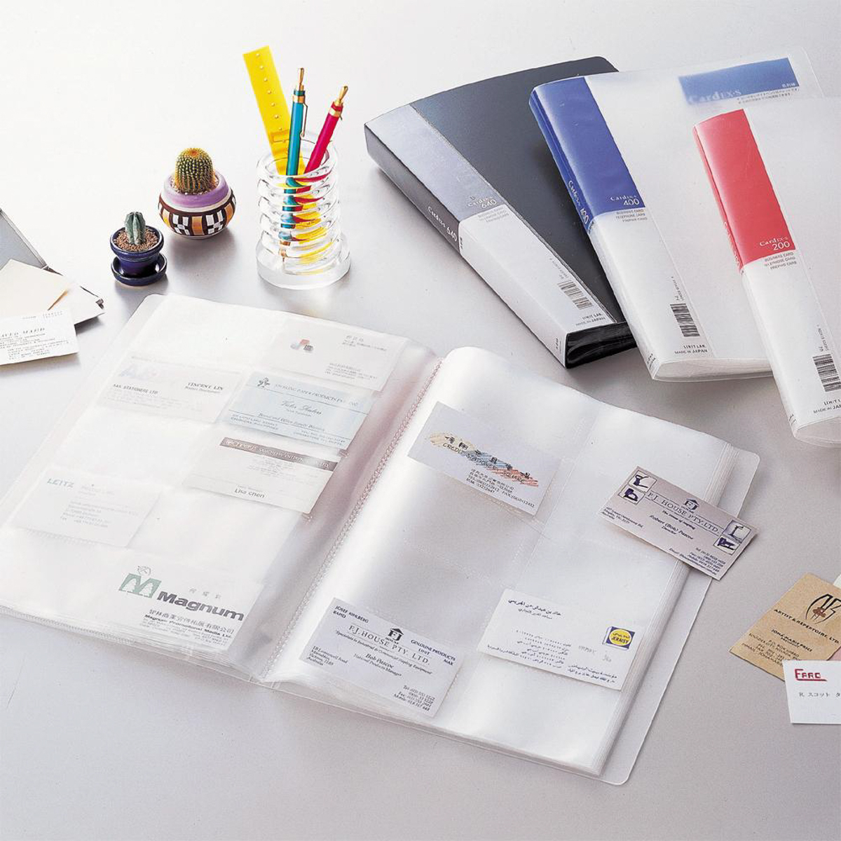 名刺ホルダー　Ｃａｒｄ　ＥＸ・Ｓ　黒