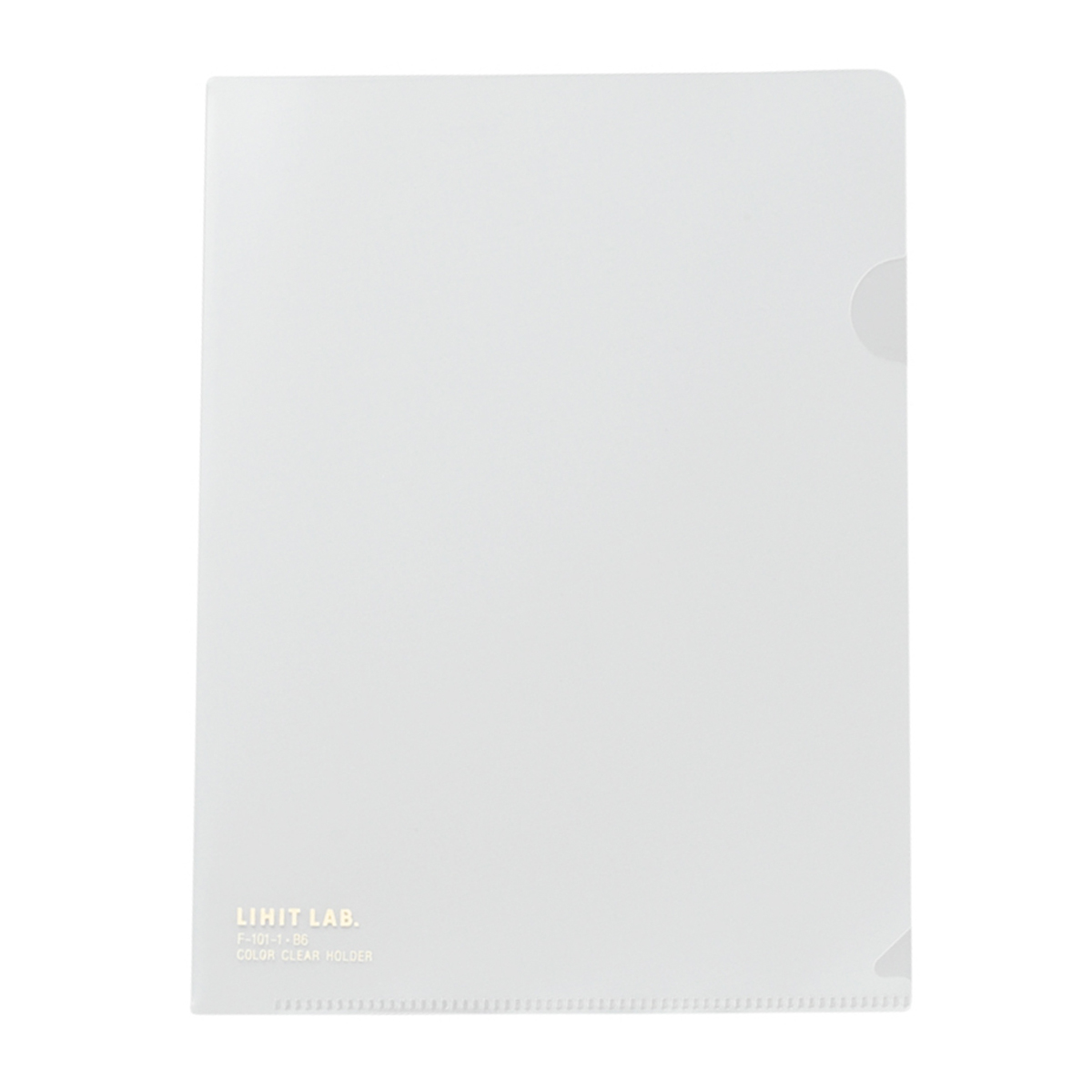 カラークリヤーホルダー　乳白