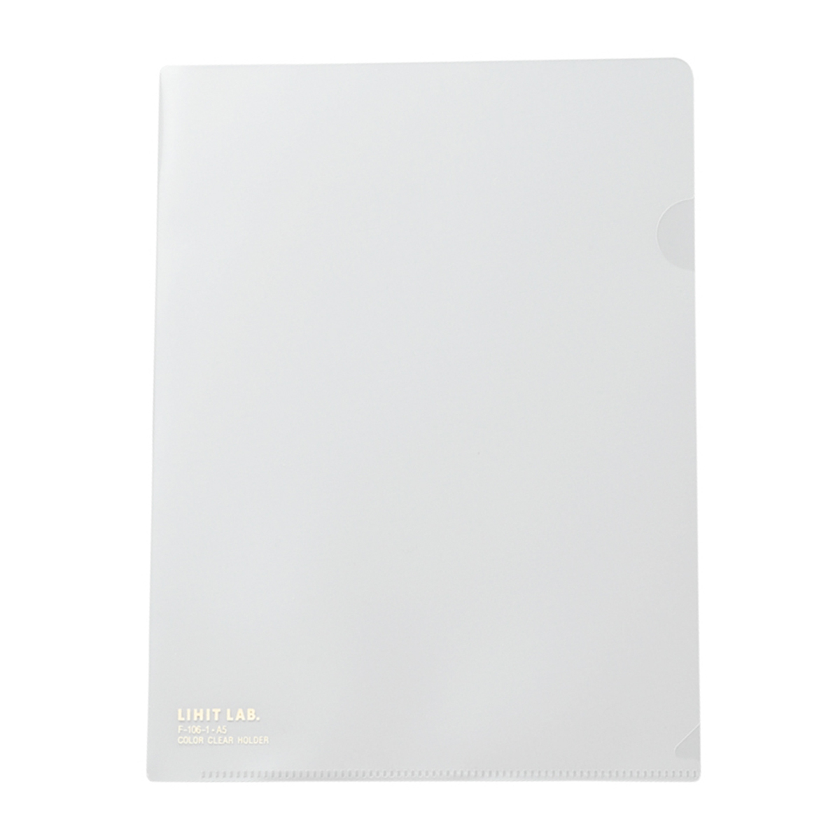 カラークリヤーホルダー　乳白