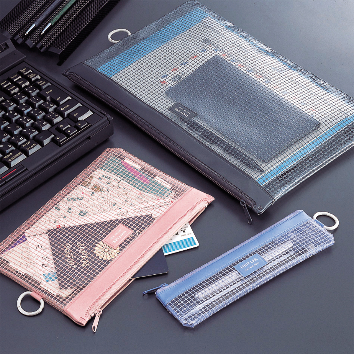 ハーフウェイ＜メッシュ＞　ブルーバイオレット