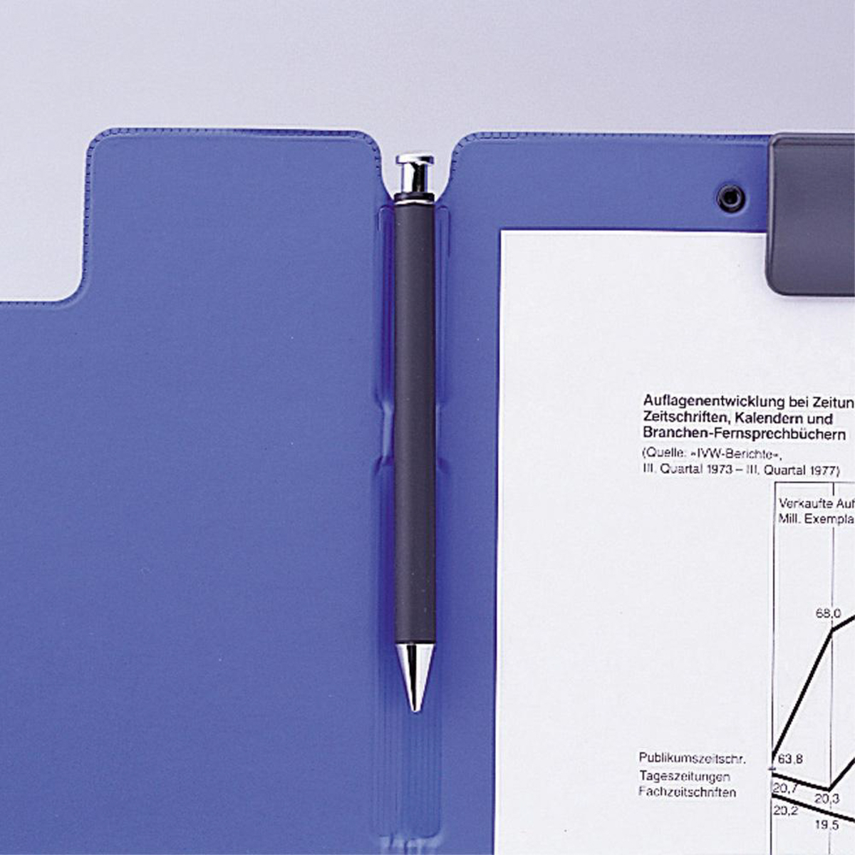 クリップファイル　桃