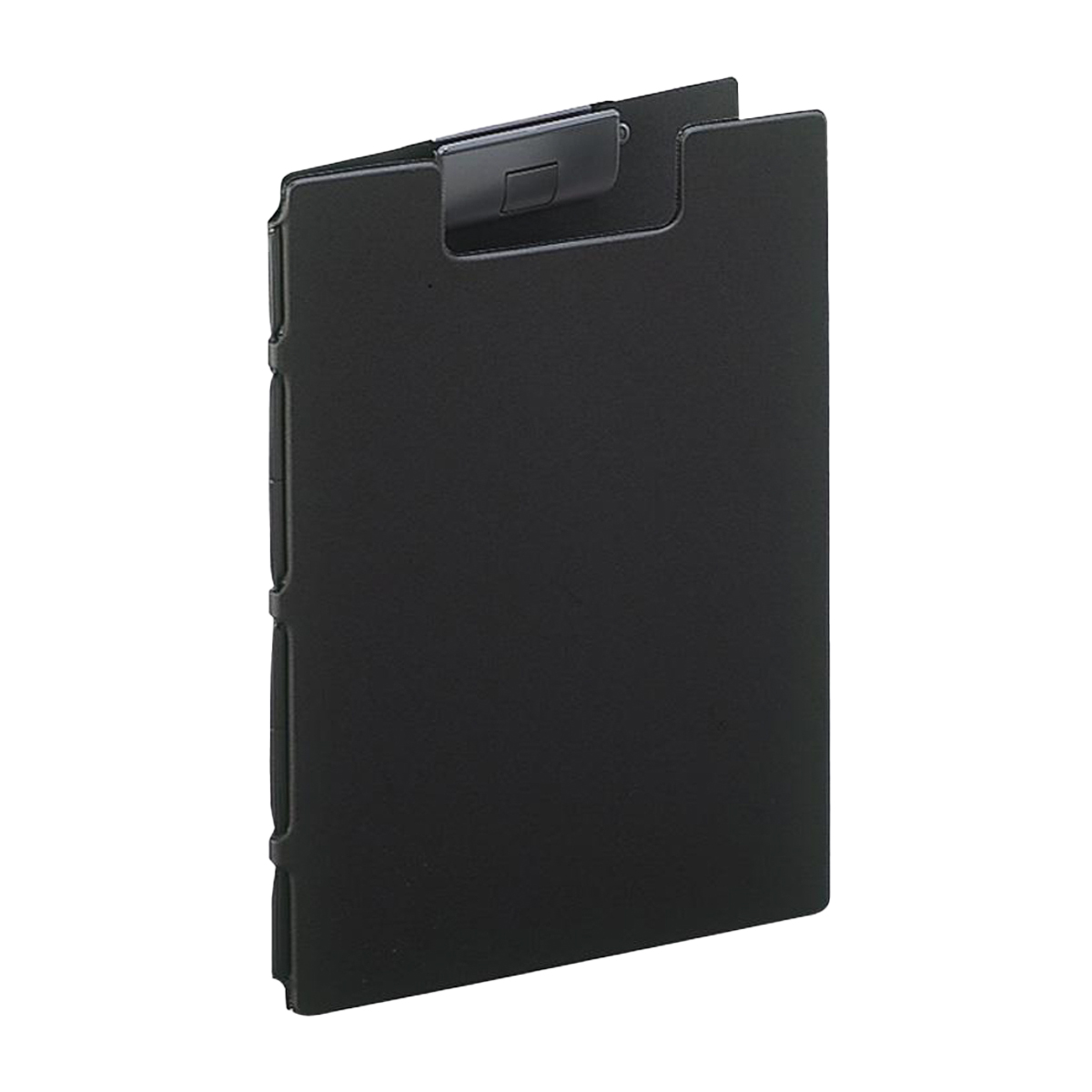 クリップファイル＜捺印対応＞　ブラック