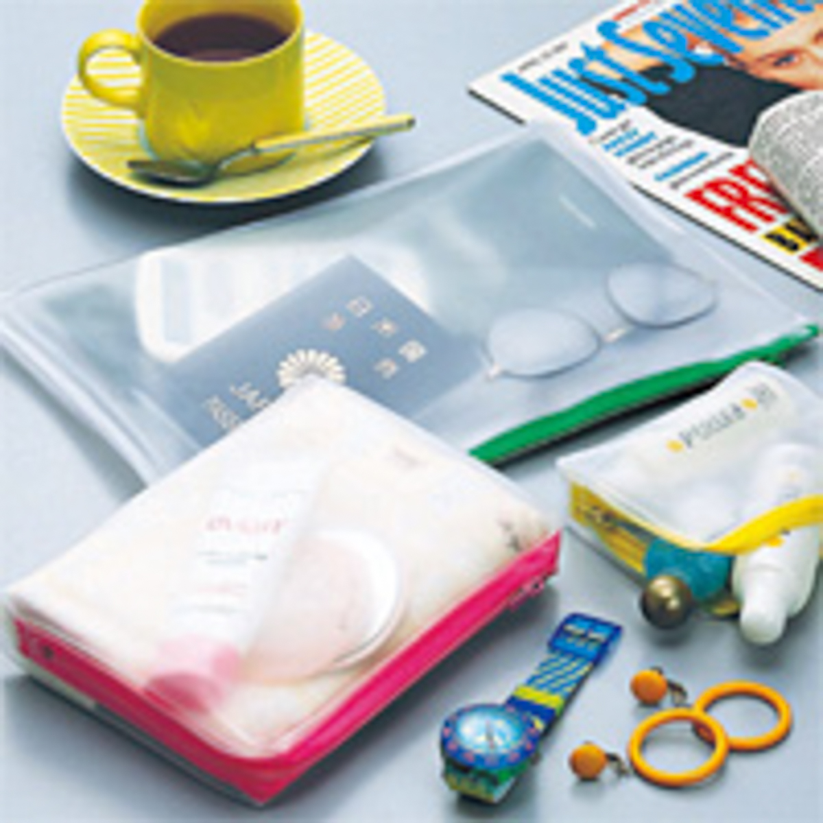 クリヤーケース・スモーキィ　緑