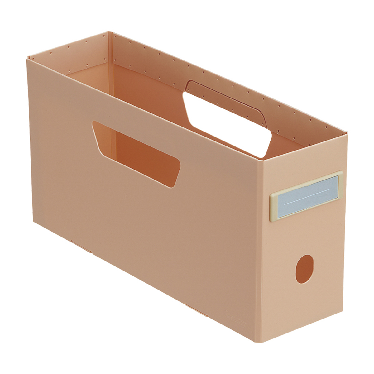 Ｒｏｏｍｙ　ボックスファイル＜ロータイプ＞　ピンク