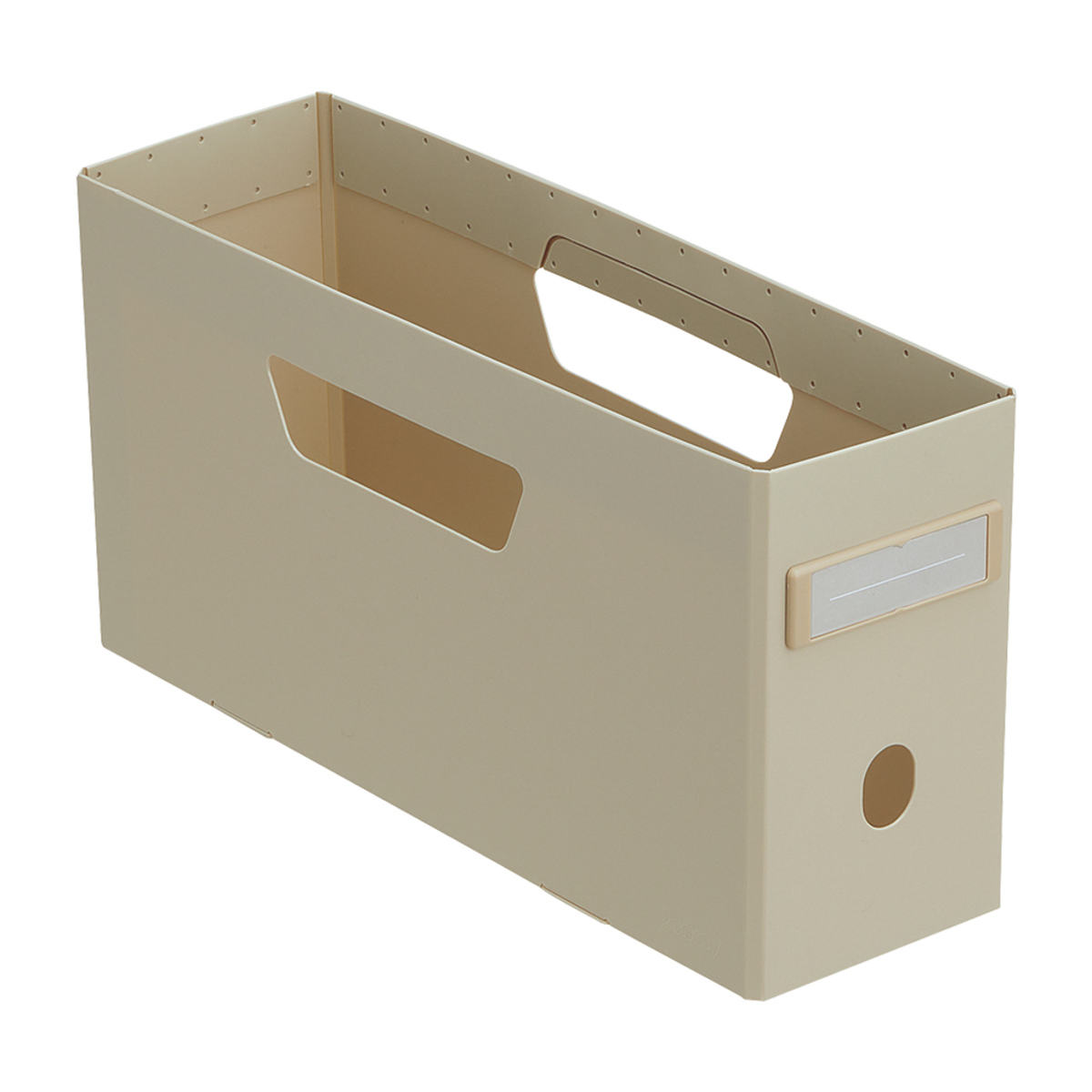 Ｒｏｏｍｙ　ボックスファイル＜ロータイプ＞　ベージュ