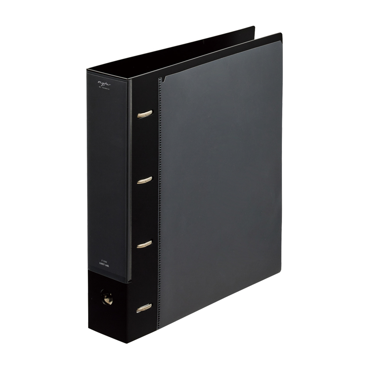 ｍｙｆａ　コレクションファイル　ワイド　ジェットブラック