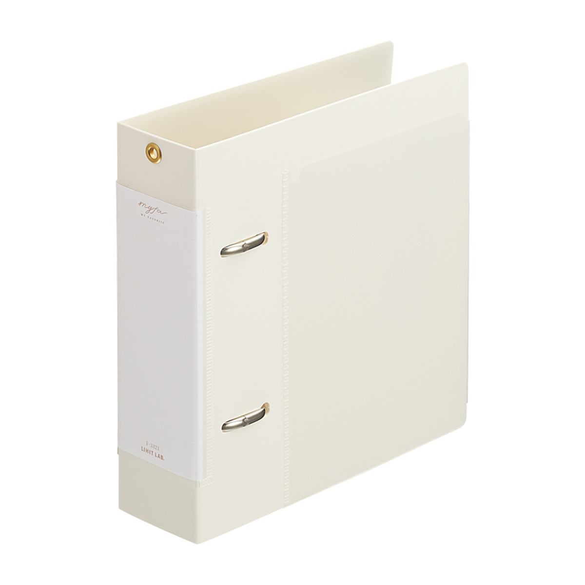 ｍｙｆａ　コレクションファイル　ミニ　ワイド　ミルキーホワイト