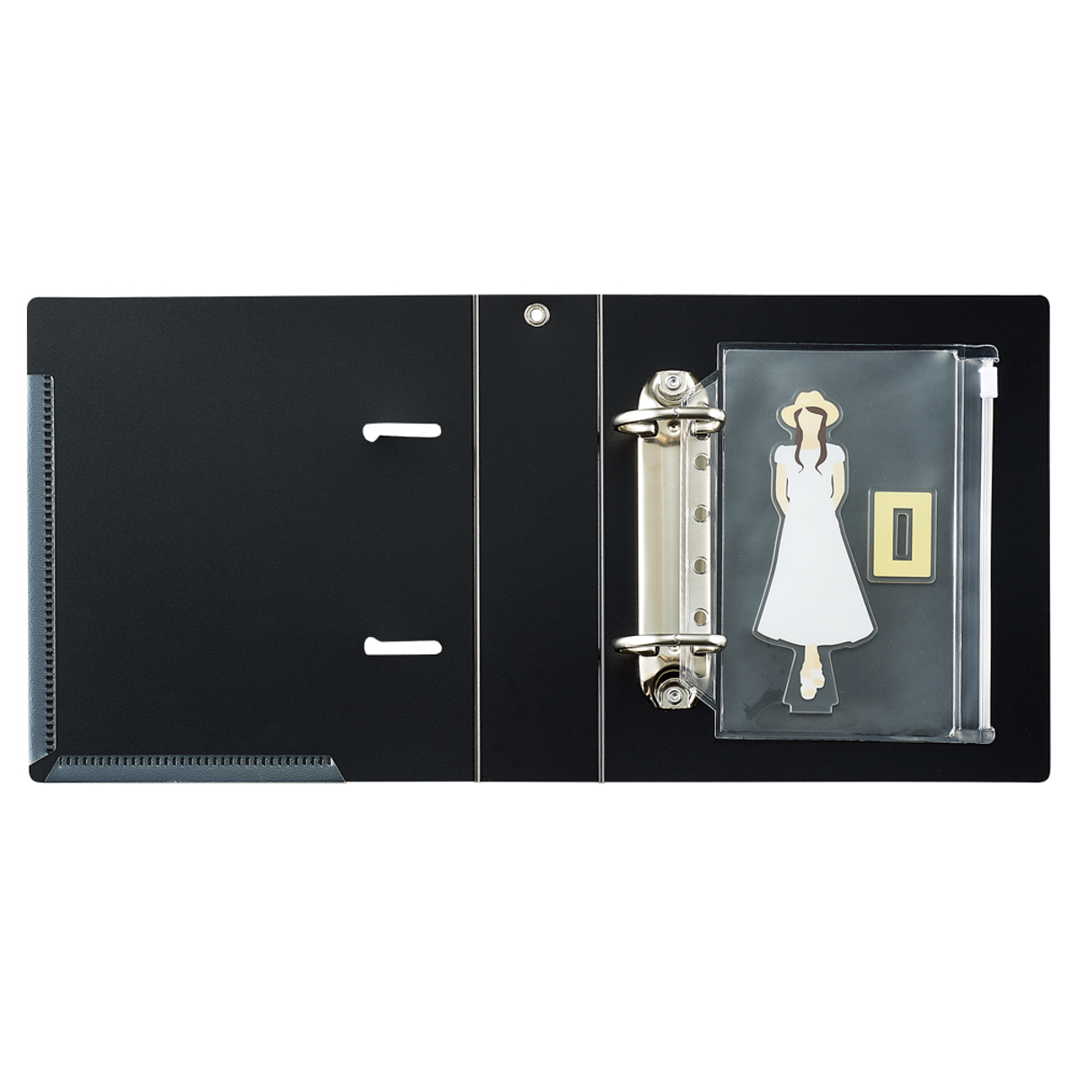 ｍｙｆａ　コレクションファイル　ミニ　ワイド　ミルキーホワイト