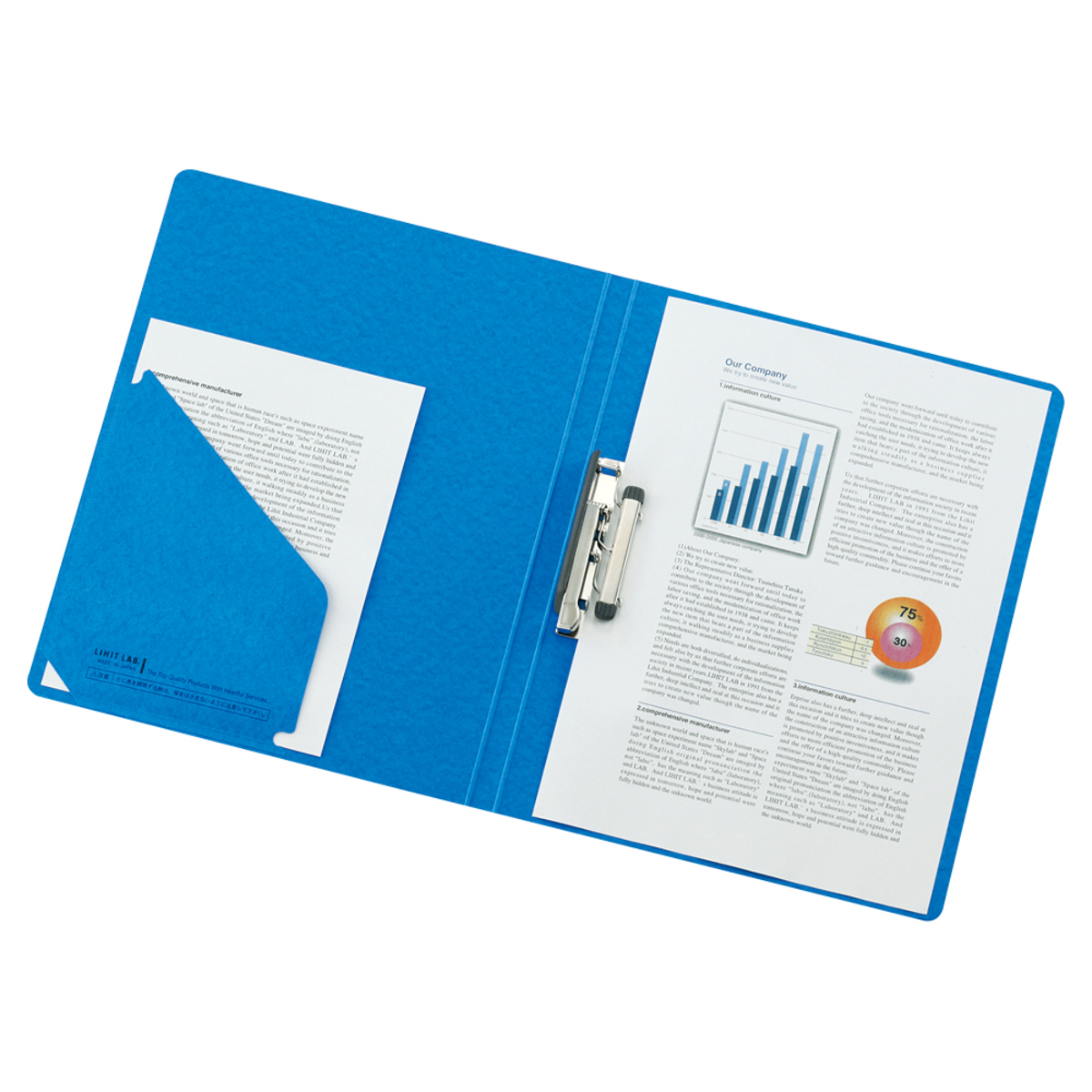 パンチレスファイルＺ式　藍